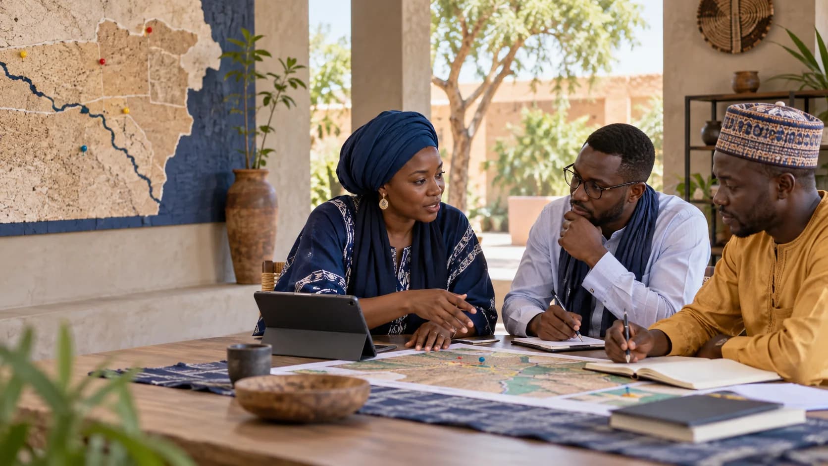 Accompagnement d’une entrepreneure locale par une partenaire